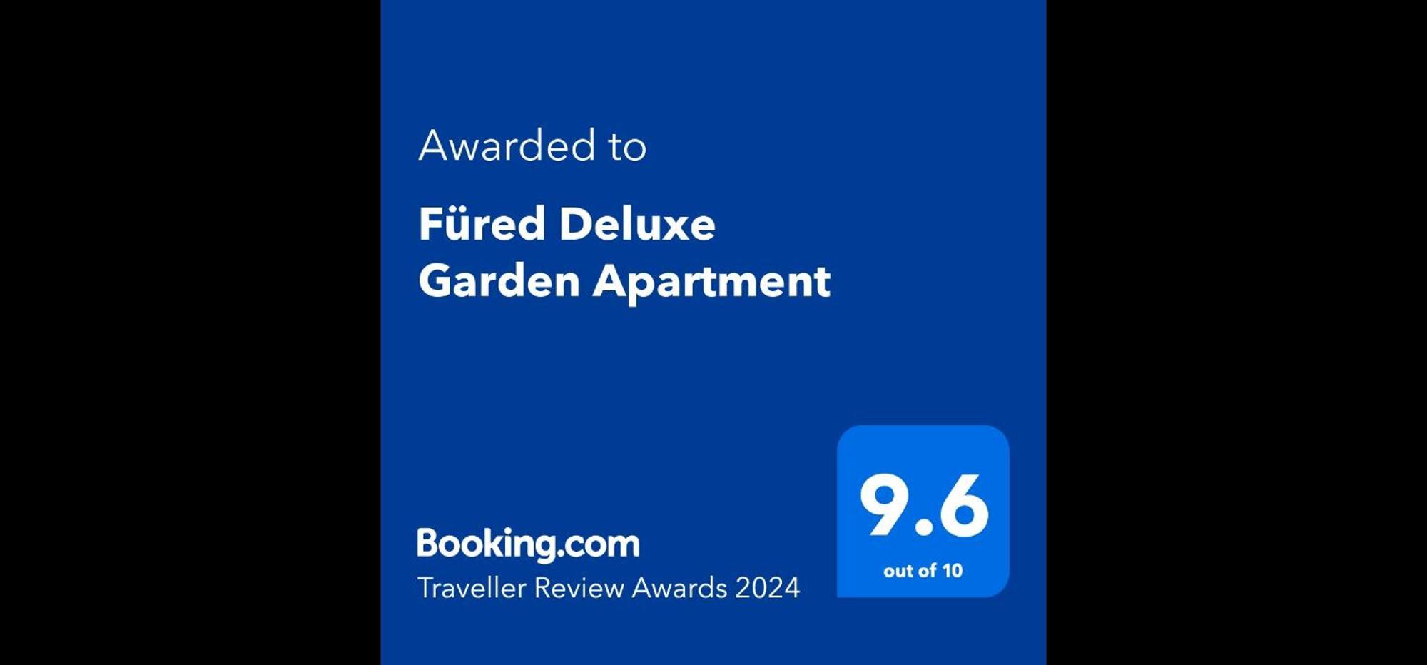 Fuered Deluxe Garden Apartment バラトンフレド エクステリア 写真